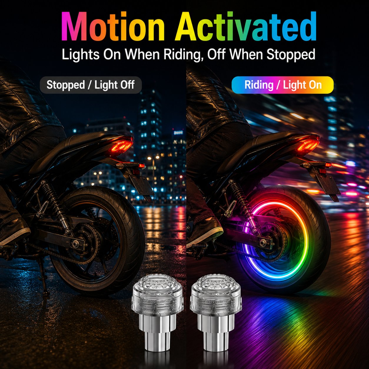 LED Tire Valve Stem Lights