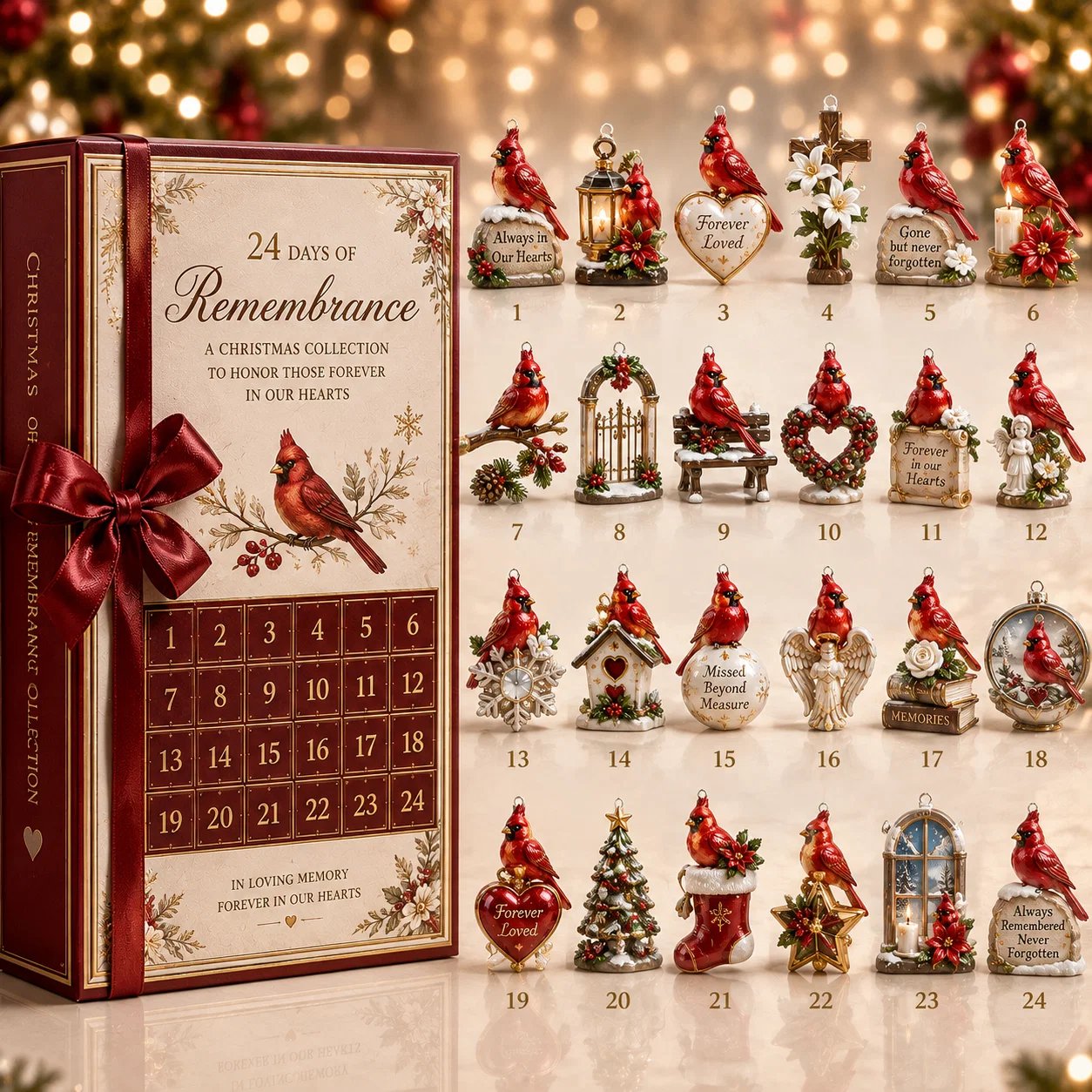 ✨24-Day Christmas Countdown Advent Calendar – Moments to Remember