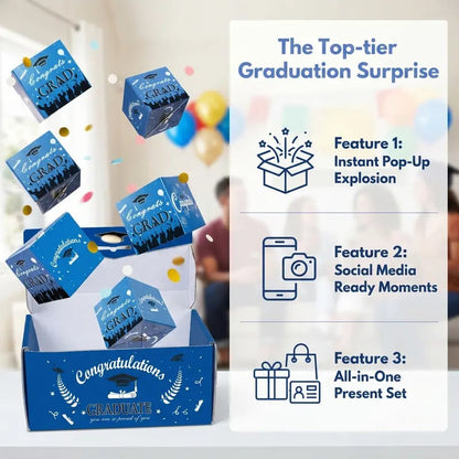 🔥LAST DAY 49 % OFF🔥2026 Graduation Surprise Pop-Up Gift Box