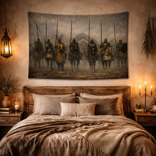Trial By Seven Indoor Wall Tapestry