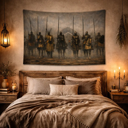 Trial By Seven Indoor Wall Tapestry