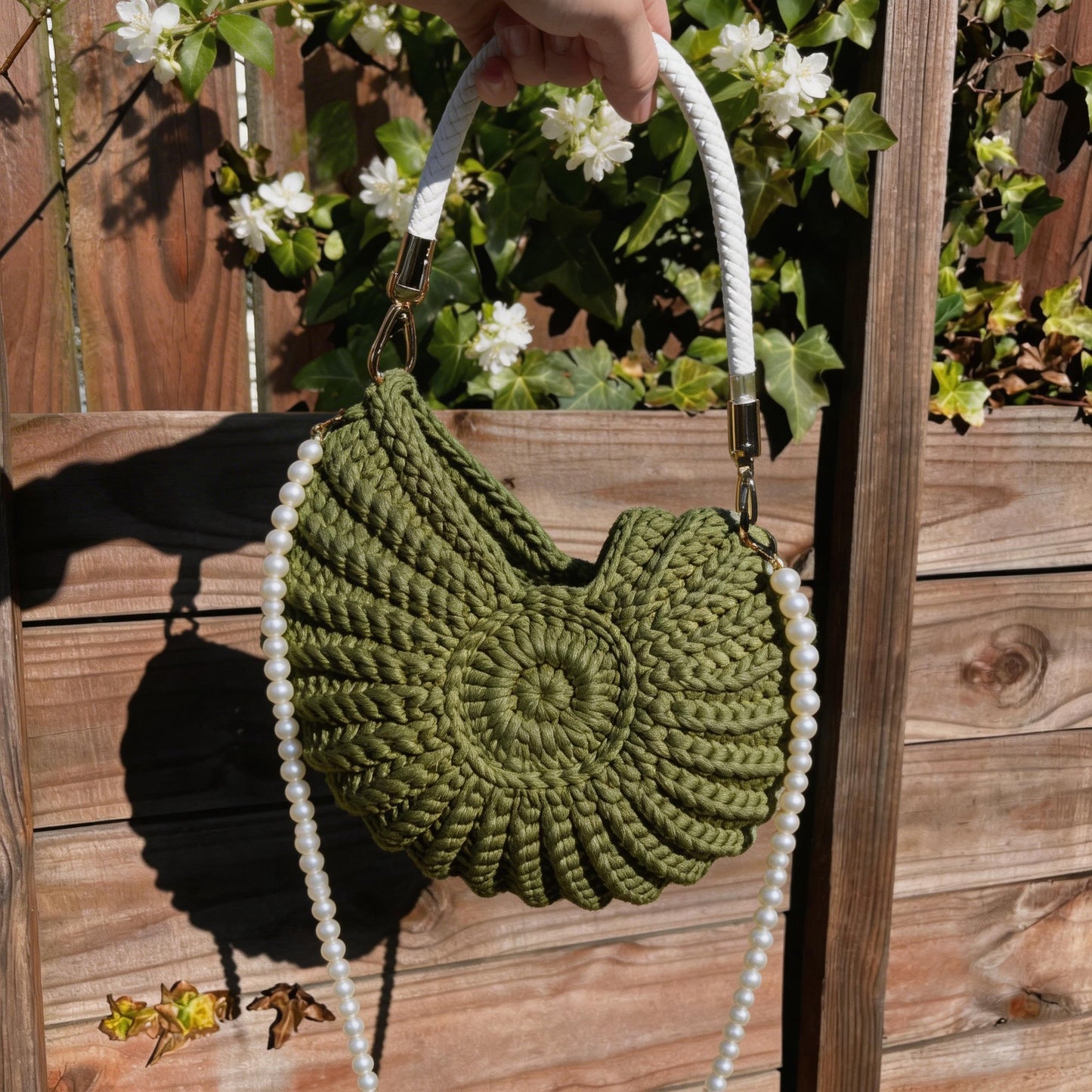 💝Mother's Day Coming Soon: 49% OFF💥 - Crochet Shell Bag(100% Handmade)🐚