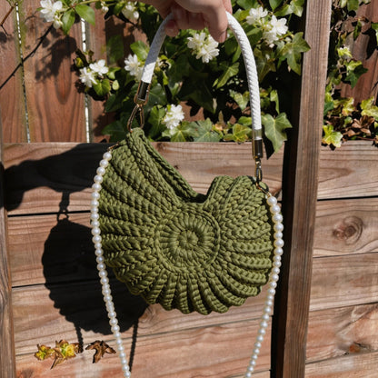 💝Mother's Day Coming Soon: 49% OFF💥 - Crochet Shell Bag(100% Handmade)🐚