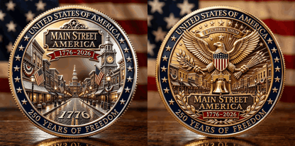 Main Street America 1776–2026 250th Anniversary Commemorative Coin