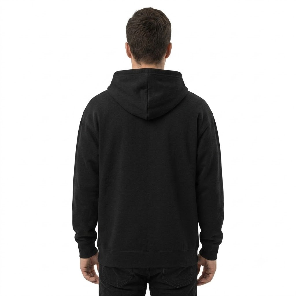 👻 Ghost Face Full-Zip Mask Hoodie | 2-in-1 Built-In Face Cover Zip-Up Sweatshirt for Streetwear, Halloween & Cosplay 🖤