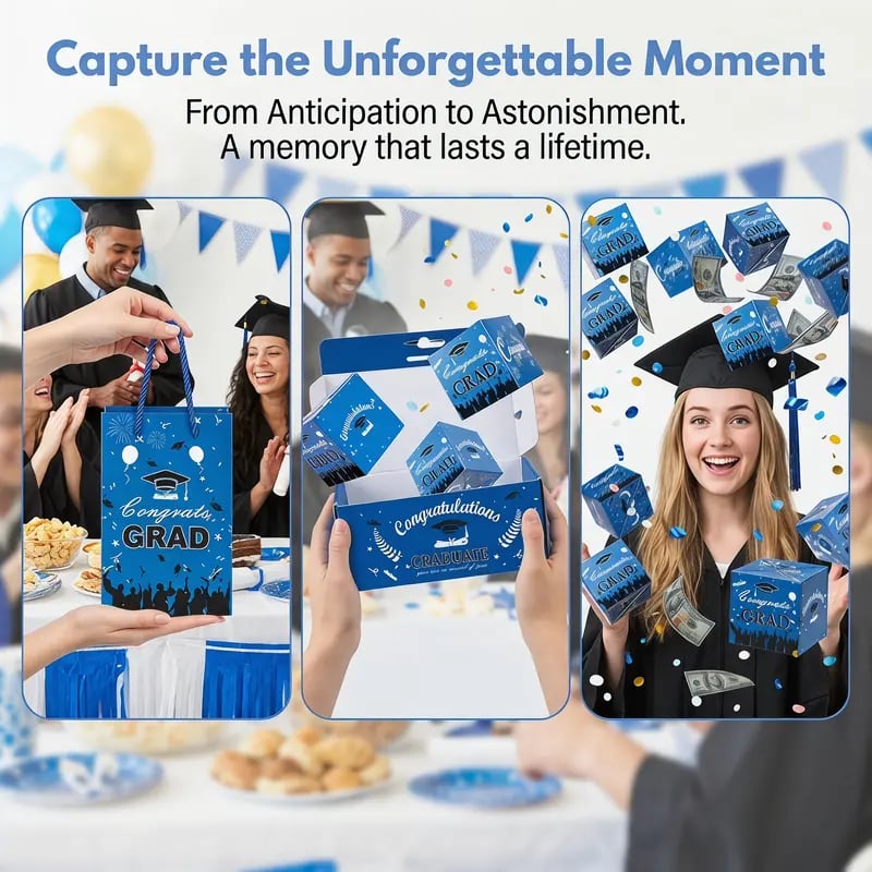 🔥LAST DAY 49 % OFF🔥2026 Graduation Surprise Pop-Up Gift Box