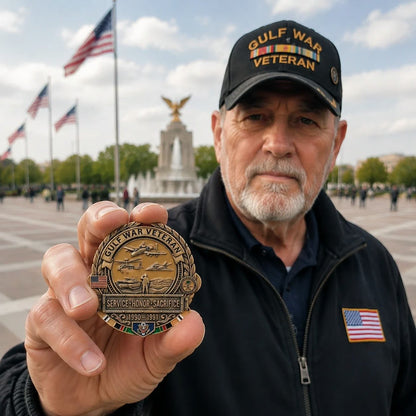 🇺🇸 Last Day Promo: 50% OFF 🎖️ - Gulf War Veteran Tribute Enamel Pin