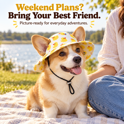 💥The Third Is Free Now! 🎁Small Breed Sun Hats 🐾 | Sun's Out, Tongues Out! ☀️