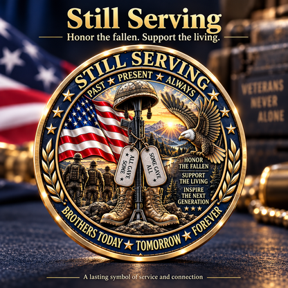 DD-214 Brotherhood Veteran Commemorative Medal