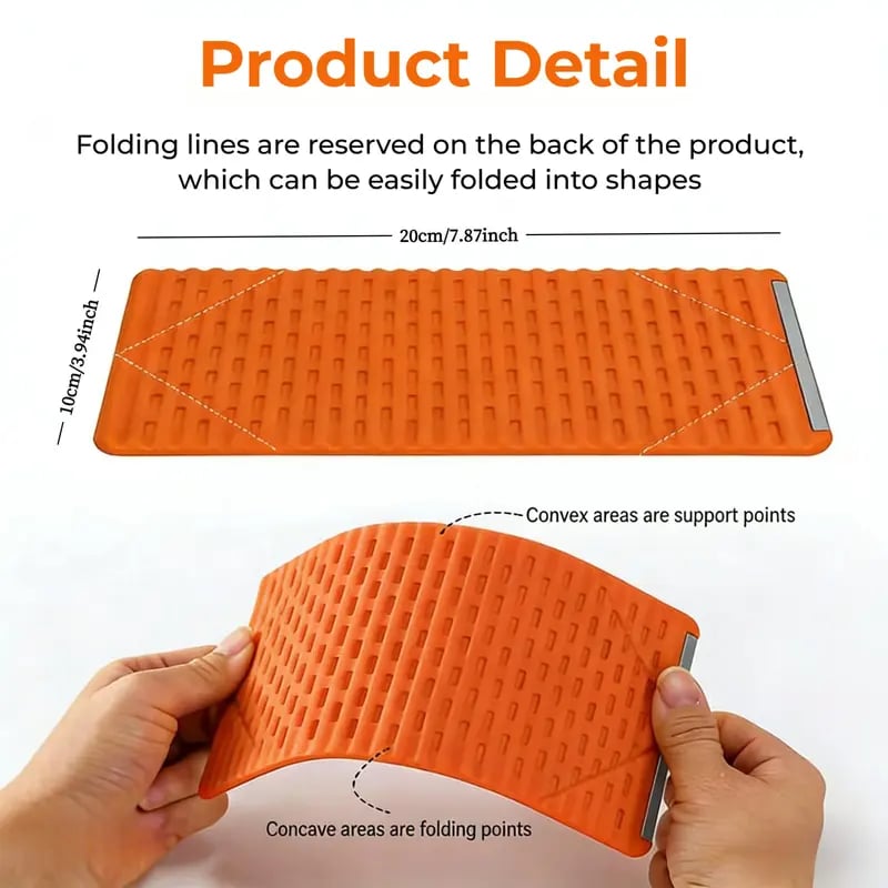 Flexible Silicone Aluminum Phone Stand, Bendable Rollable Foldable Design