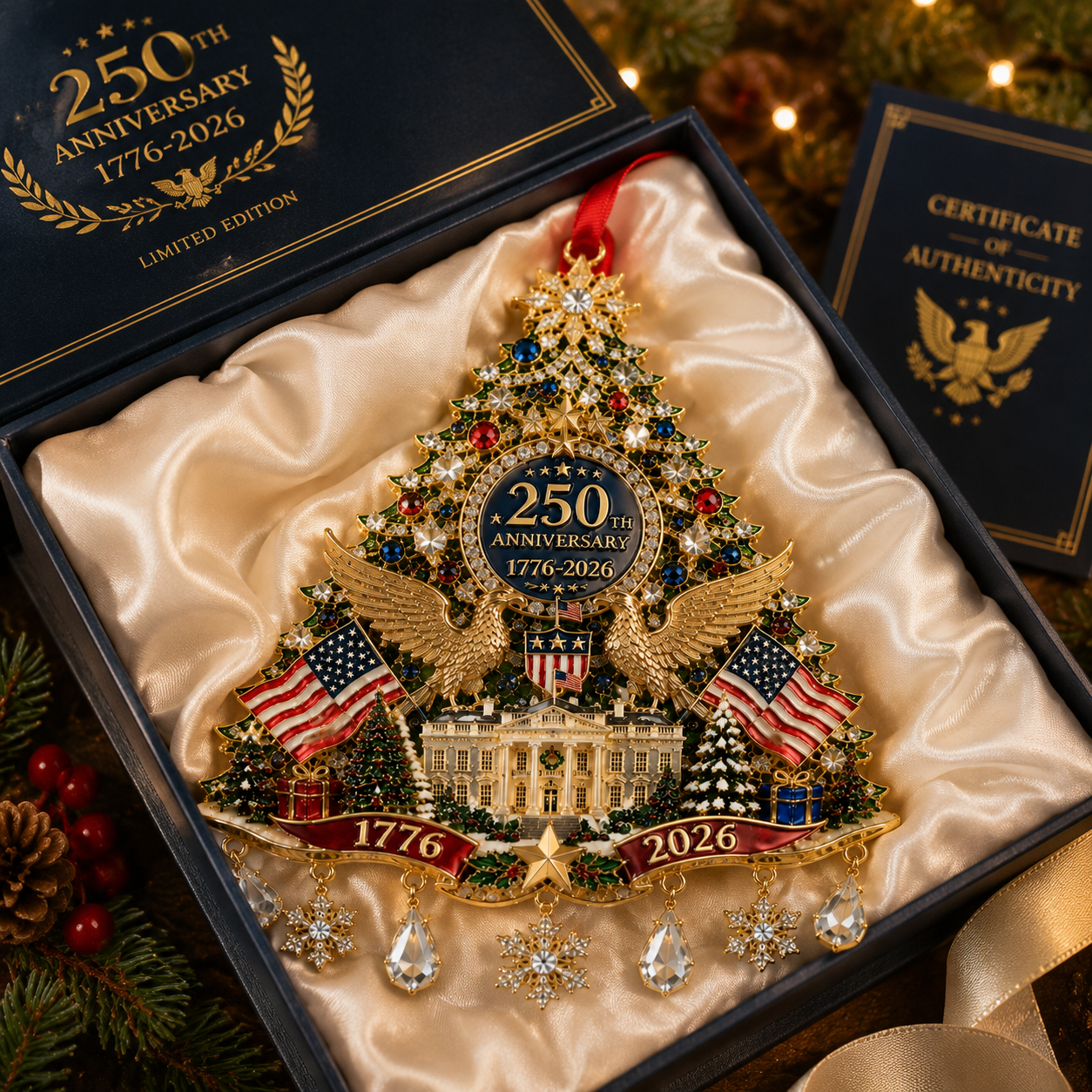 🔥🔥🔥Sparkling Christmas Tree Ornament