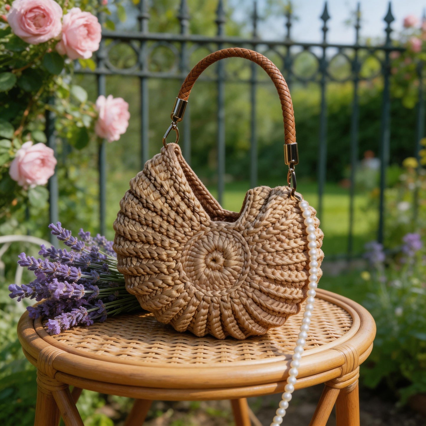 💝Mother's Day Coming Soon: 49% OFF💥 - Crochet Shell Bag(100% Handmade)🐚