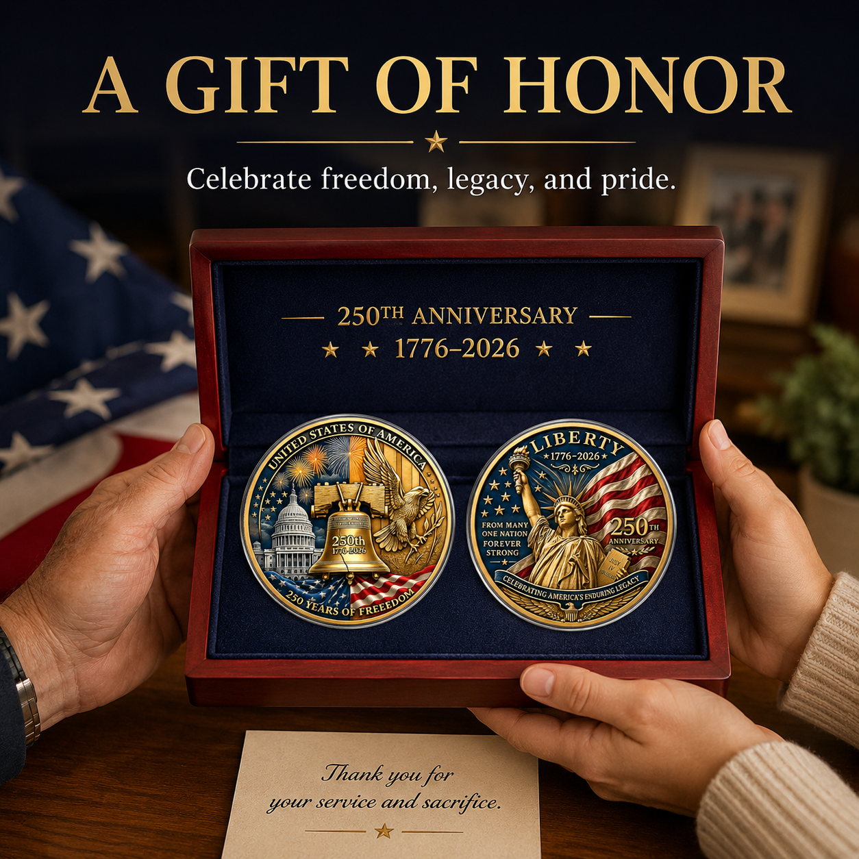 🏆Flash Sale 50% OFF-Commemorative 250th Anniversary U.S.Coins