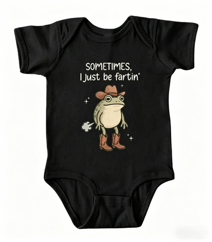 🔥Hot Sale 49% off🌟Sometimes I Just Be Fartin' Onesie, Funny Baby Onesie