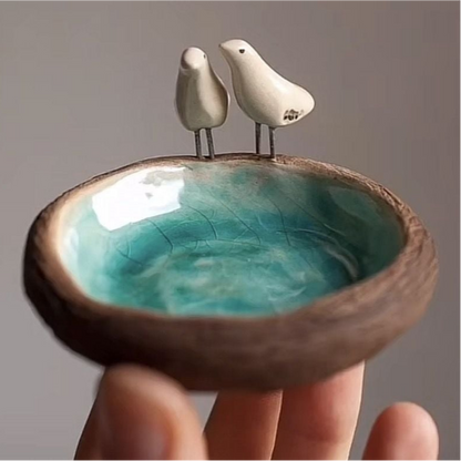 🐦🌸Captivating bird feeder sculptures for outdoor birds