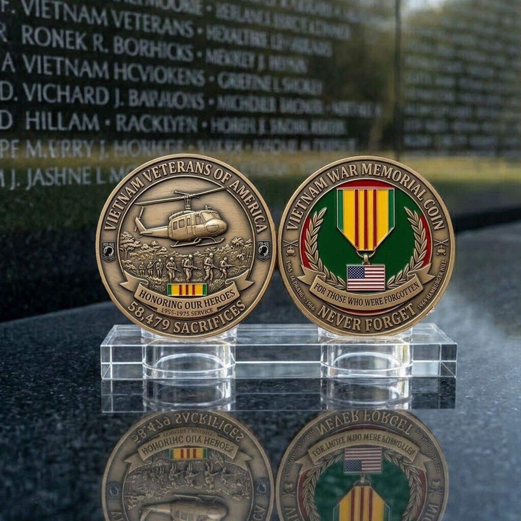 Vietnam Veterans Memorial Coin – Honoring Our Heroes