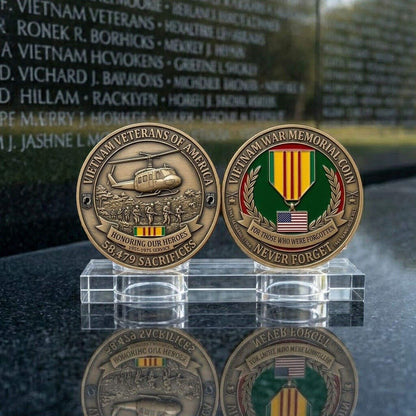 Vietnam Veterans Memorial Coin – Honoring Our Heroes