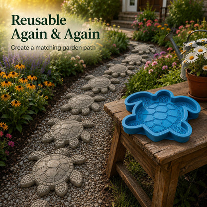 💥 LAST DAY 50% OFF - 🌊 Reusable Ocean Theme Garden Art Mold – Make Your Garden Truly One of a Kind