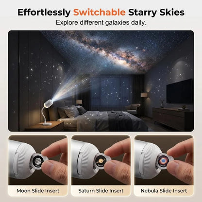 (🎁Last Day 50% OFF)✨🌌Galaxy Projector Night Light