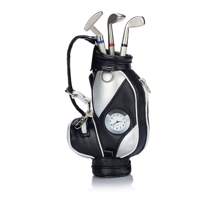 ⛳Golf Pen Holder + 3-Pen Set🏌️‍♂️Elevate Your Office Desk – A Hole-in-One for Style & Function
