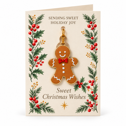 ✨ Keepsake Enamel Ornament Greeting Card | 2-in-1 Holiday Gift & Card 🎄