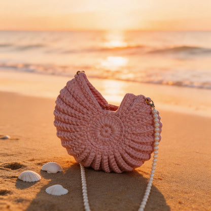 💝Mother's Day Coming Soon: 49% OFF💥 - Crochet Shell Bag(100% Handmade)🐚