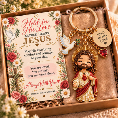 ⏳ Last Day 50% OFF – ✝️ Always With You Jesus Comfort Doll | Soft Crochet Companion with Scripture Message Card 🤍