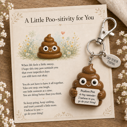 💖 Emotional Support Keychain Collection – A Tiny Reminder You’re Doing Better Than You Think