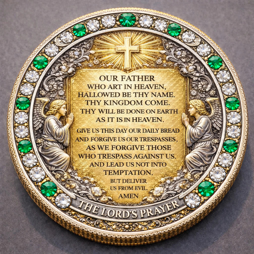 🌟 Flash Sale - Blessed Virgin Mary & The Lord's Prayer Commemorative Coin