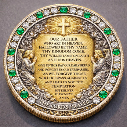 🌟 Flash Sale - Blessed Virgin Mary & The Lord's Prayer Commemorative Coin