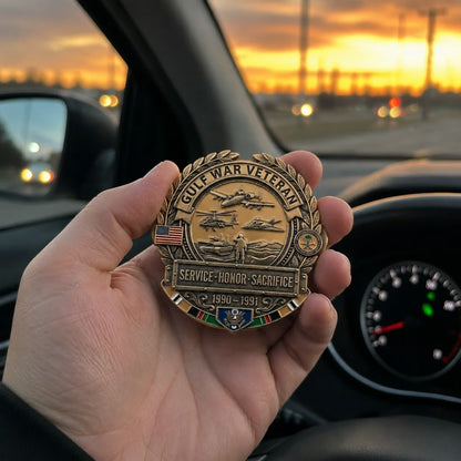 🇺🇸 Last Day Promo: 50% OFF 🎖️ - Gulf War Veteran Tribute Enamel Pin