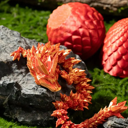 🔥Last Day Promotion-70% OFF 💥🐉3D-Printed Articulated Crystal Dragon