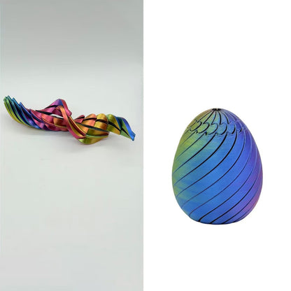 🔥Last Day Promotion-49% OFF 💥3D Printed Twisty Fidget Dragon egg