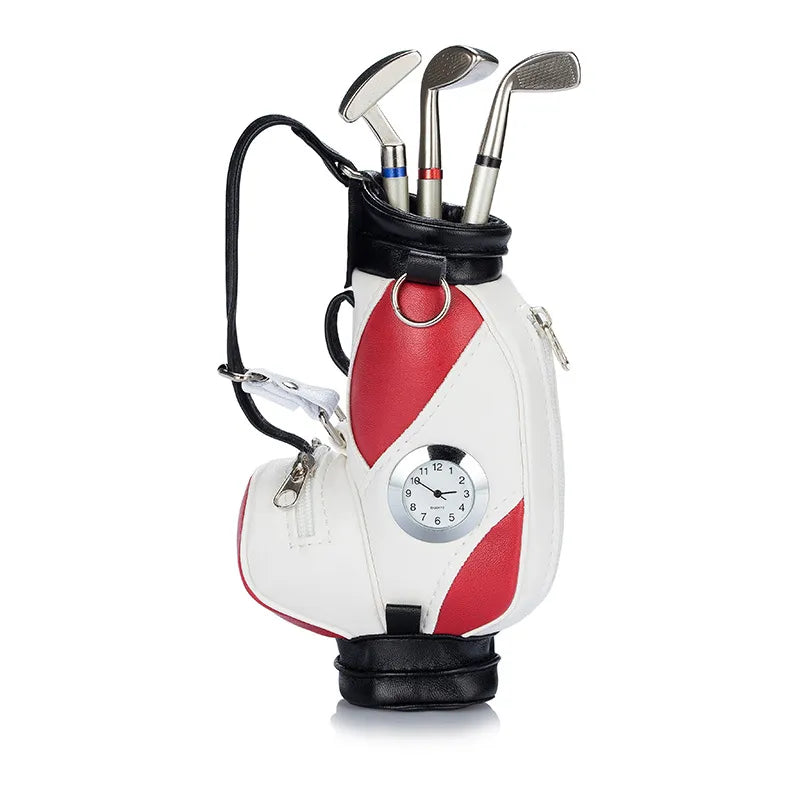⛳Golf Pen Holder + 3-Pen Set🏌️‍♂️Elevate Your Office Desk – A Hole-in-One for Style & Function