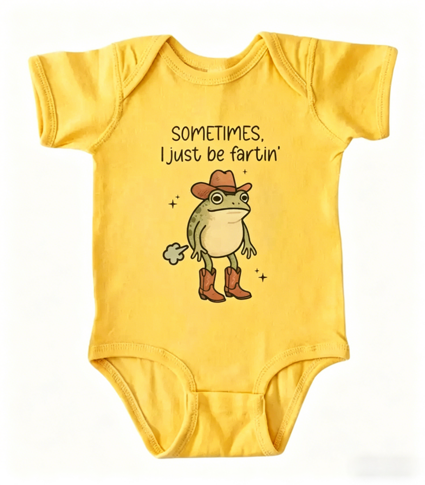 🔥Hot Sale 49% off🌟Sometimes I Just Be Fartin' Onesie, Funny Baby Onesie