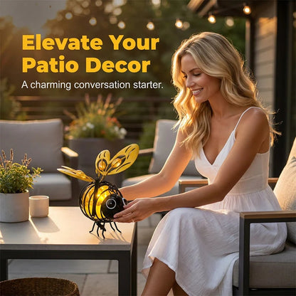 🌙🍃🪴 LIMITED-TIME 49% OFF! Hanging Solar Bee Light – Warm Amber Glow, Flicker-Free, Perfect for Garden Parties, Camping, or Kids’ Rooms – Spread Joy Day and Night 🌞🌜