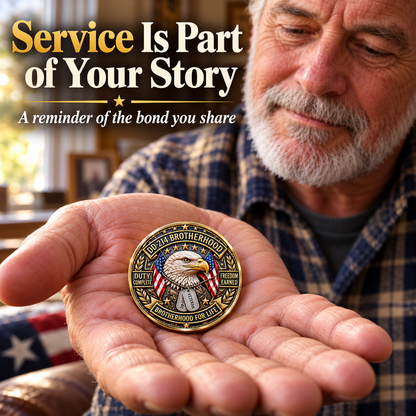 DD-214 Brotherhood Veteran Commemorative Medal