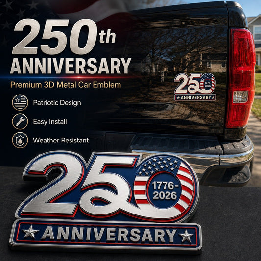 🎉Celebrate 250th Anniversary with a Patriotic Car Emblem