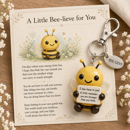 💖 Emotional Support Keychain Collection – A Tiny Reminder You’re Doing Better Than You Think