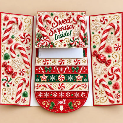 ⏰LAST DAY 50% OFF - 2026 New 🎅💳 Waterfall Christmas Gift Card Booklet ✨