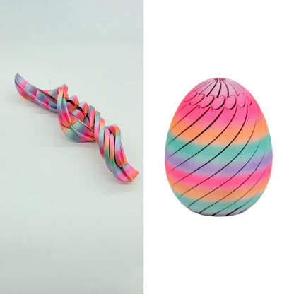 🔥Last Day Promotion-49% OFF 💥3D Printed Twisty Fidget Dragon egg