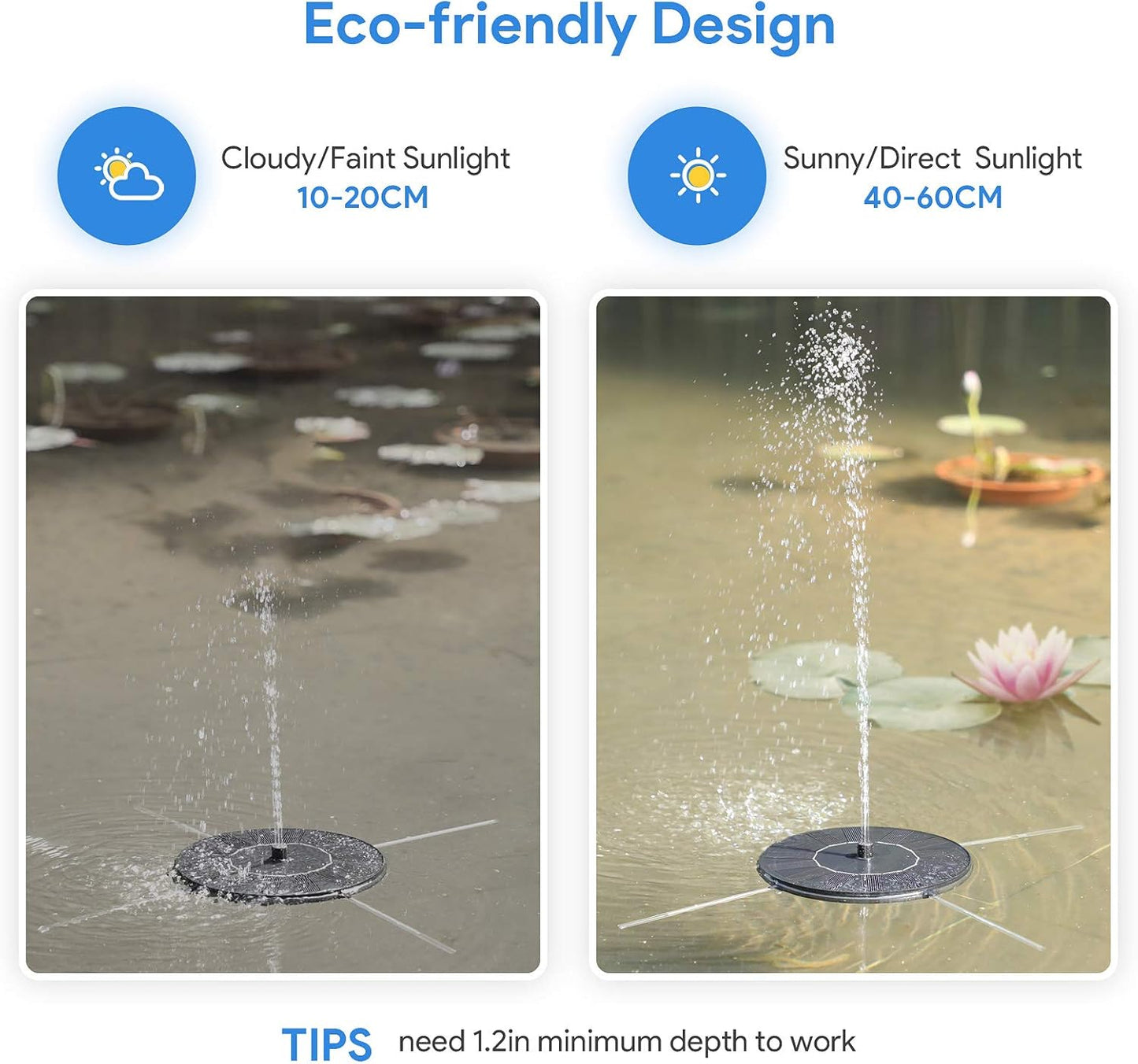 🔥 LAST DAY 49% OFF-Solar Powered Water Fountain