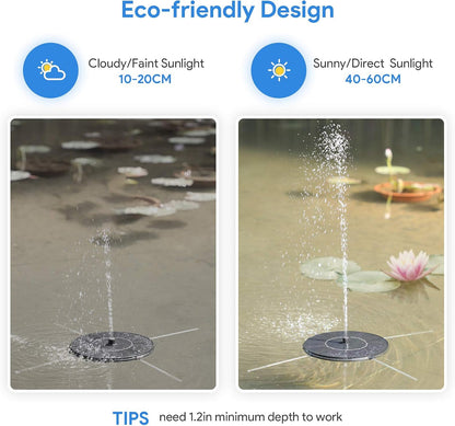 🔥 LAST DAY 49% OFF-Solar Powered Water Fountain