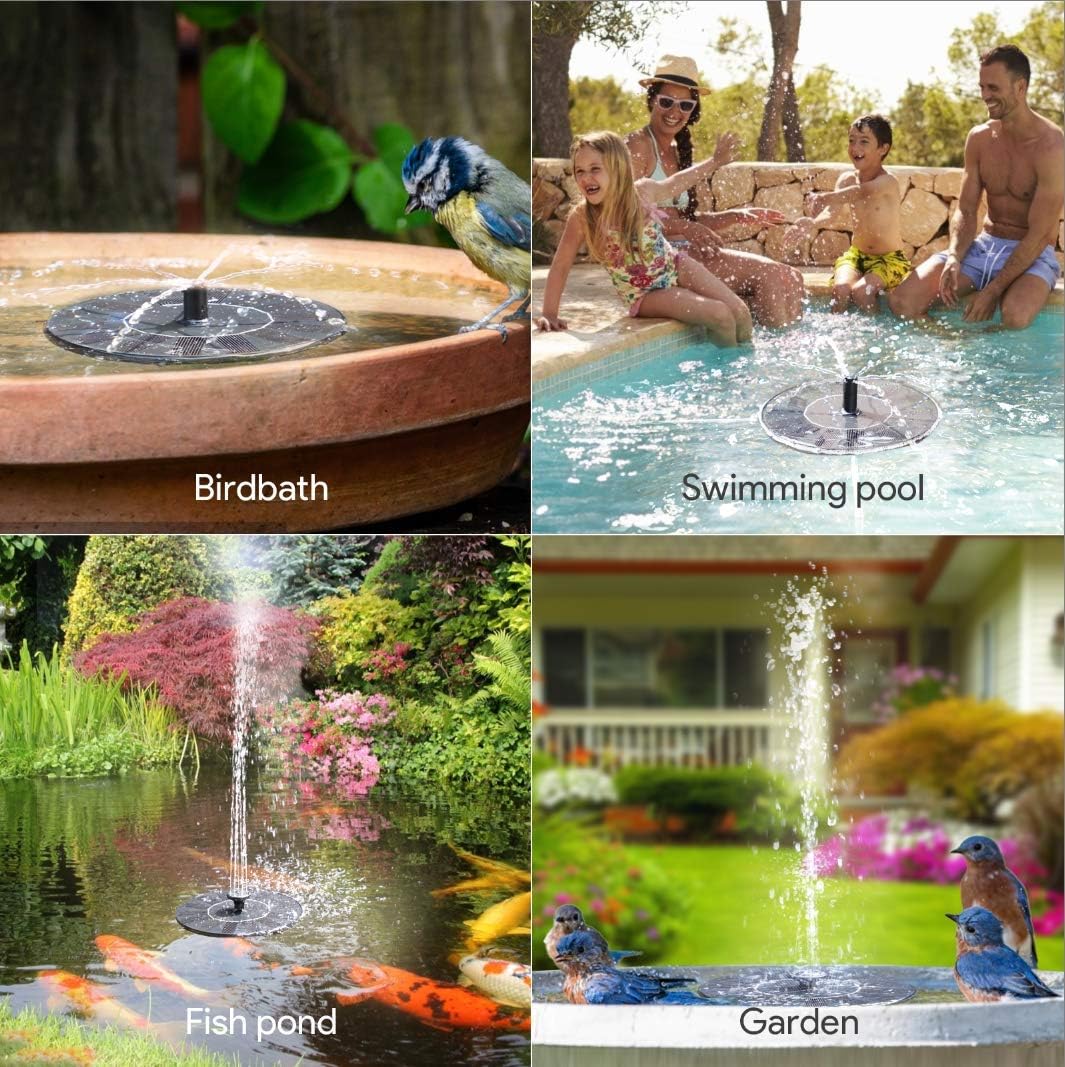 🔥 LAST DAY 49% OFF-Solar Powered Water Fountain