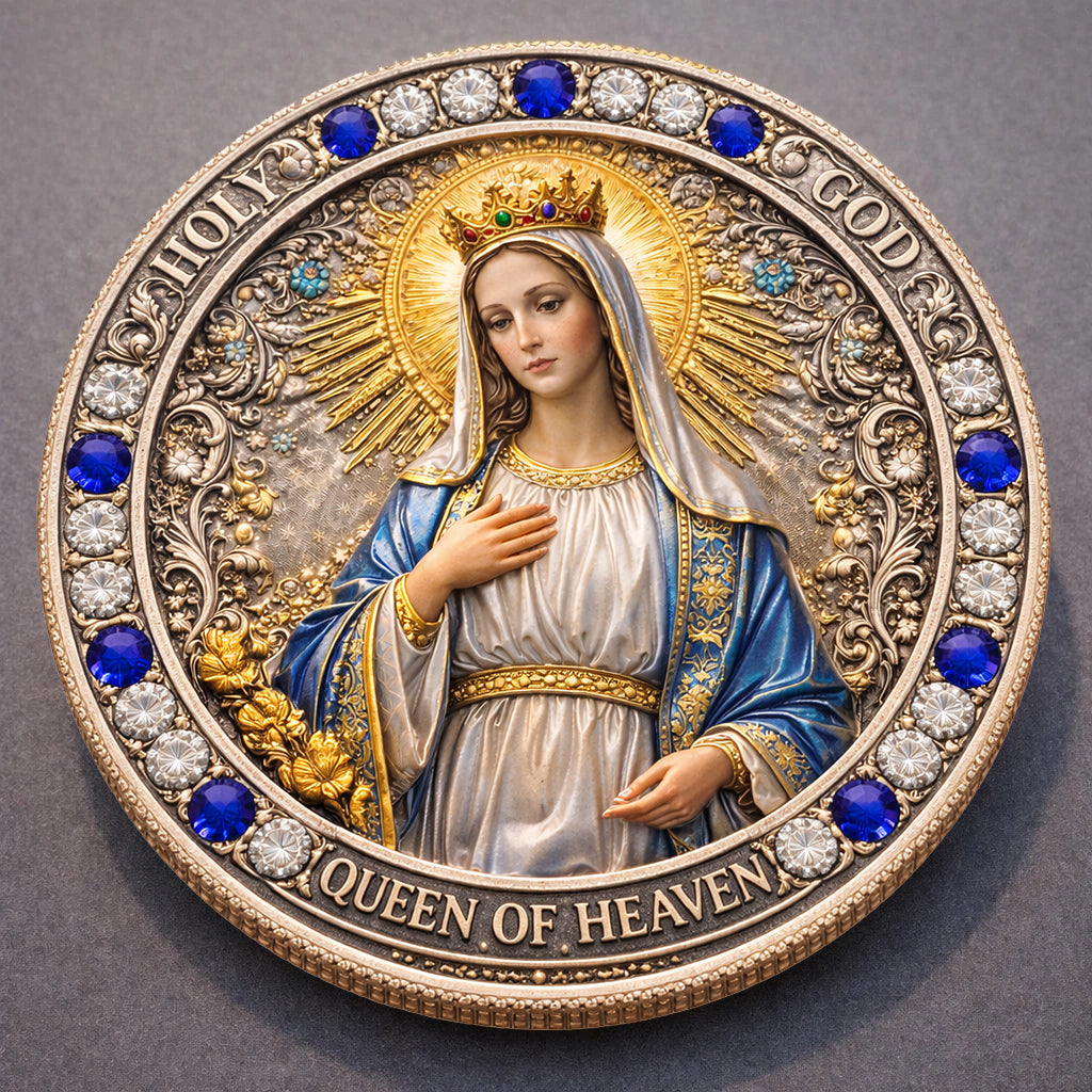 🌟 Flash Sale - Blessed Virgin Mary & The Lord's Prayer Commemorative Coin