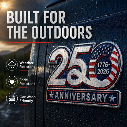 🎉Celebrate 250th Anniversary with a Patriotic Car Emblem