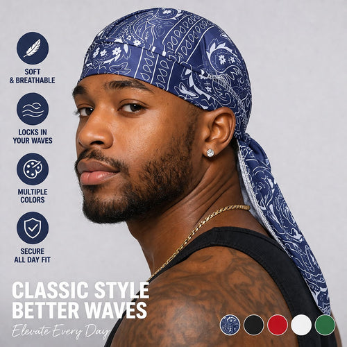 🔥LAST DAY 49% OFF- Paisley Cooling Headscarf Cap