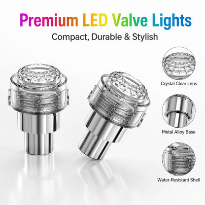 LED Tire Valve Stem Lights