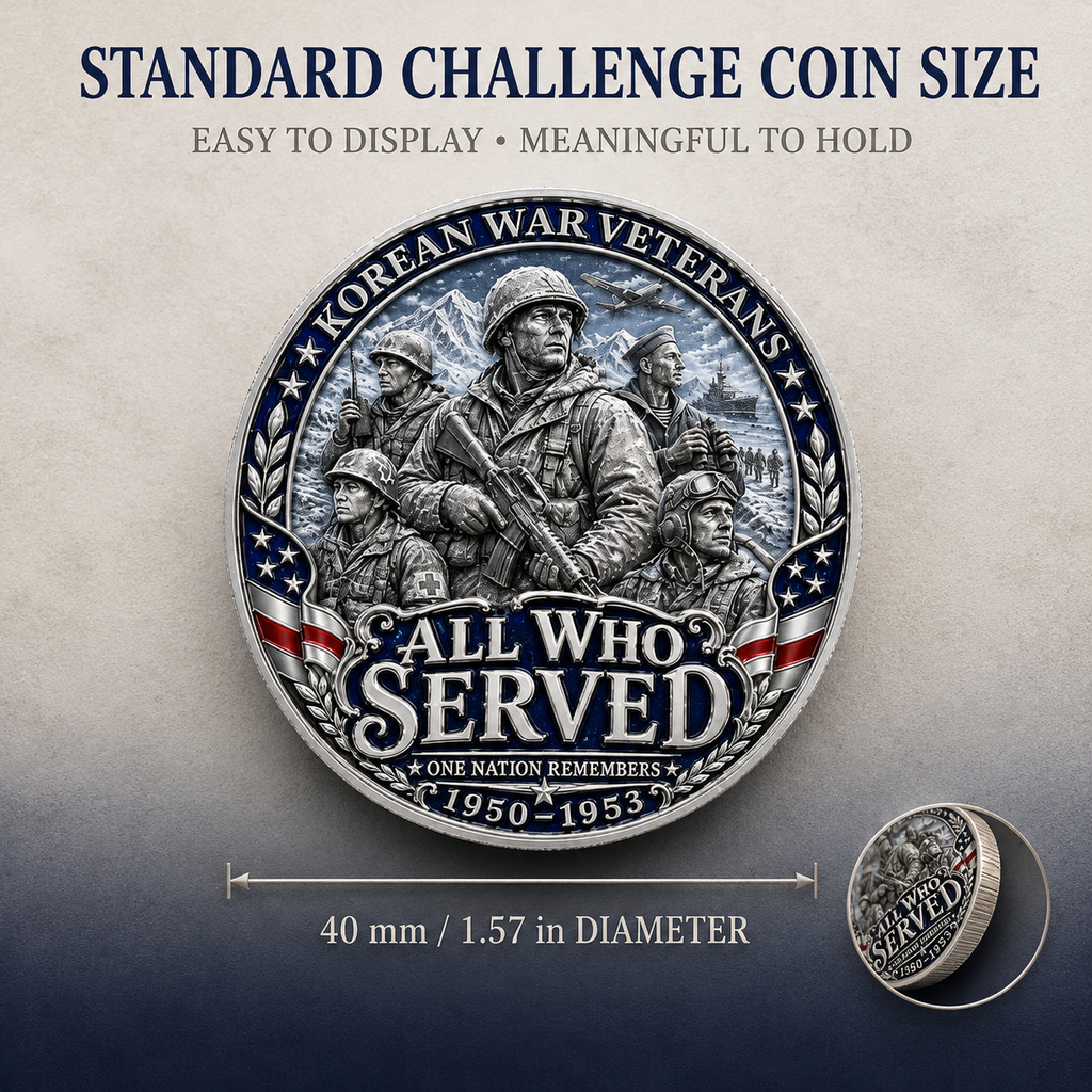 Korean War Veterans 1950-1953 Commemorative Metal Medal