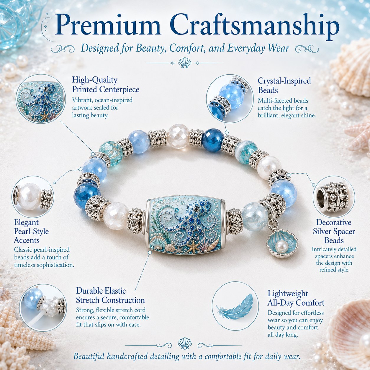 🔥LAST DAY 50% OFF - 🌊Ocean Guardians Keepsake Bracelet Collection – Limited Edition 2026
